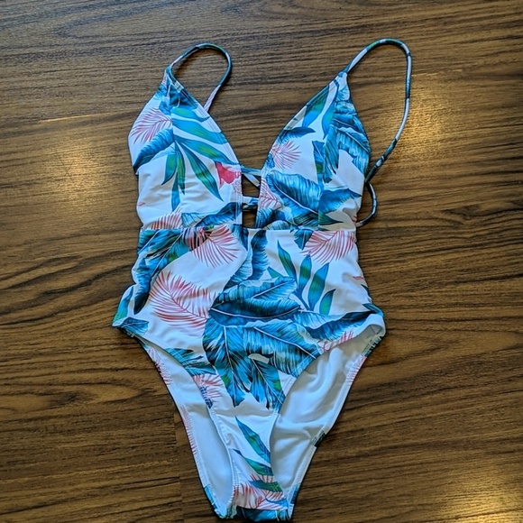 SHEIN Other - SHEIN Tropical one piece swimsuit.